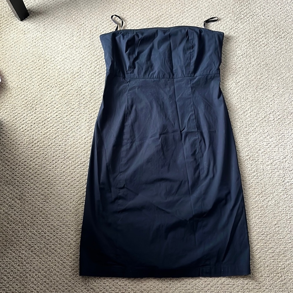 Gap strapless black dress size 12